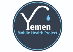 Yemen Mobile Health logo.